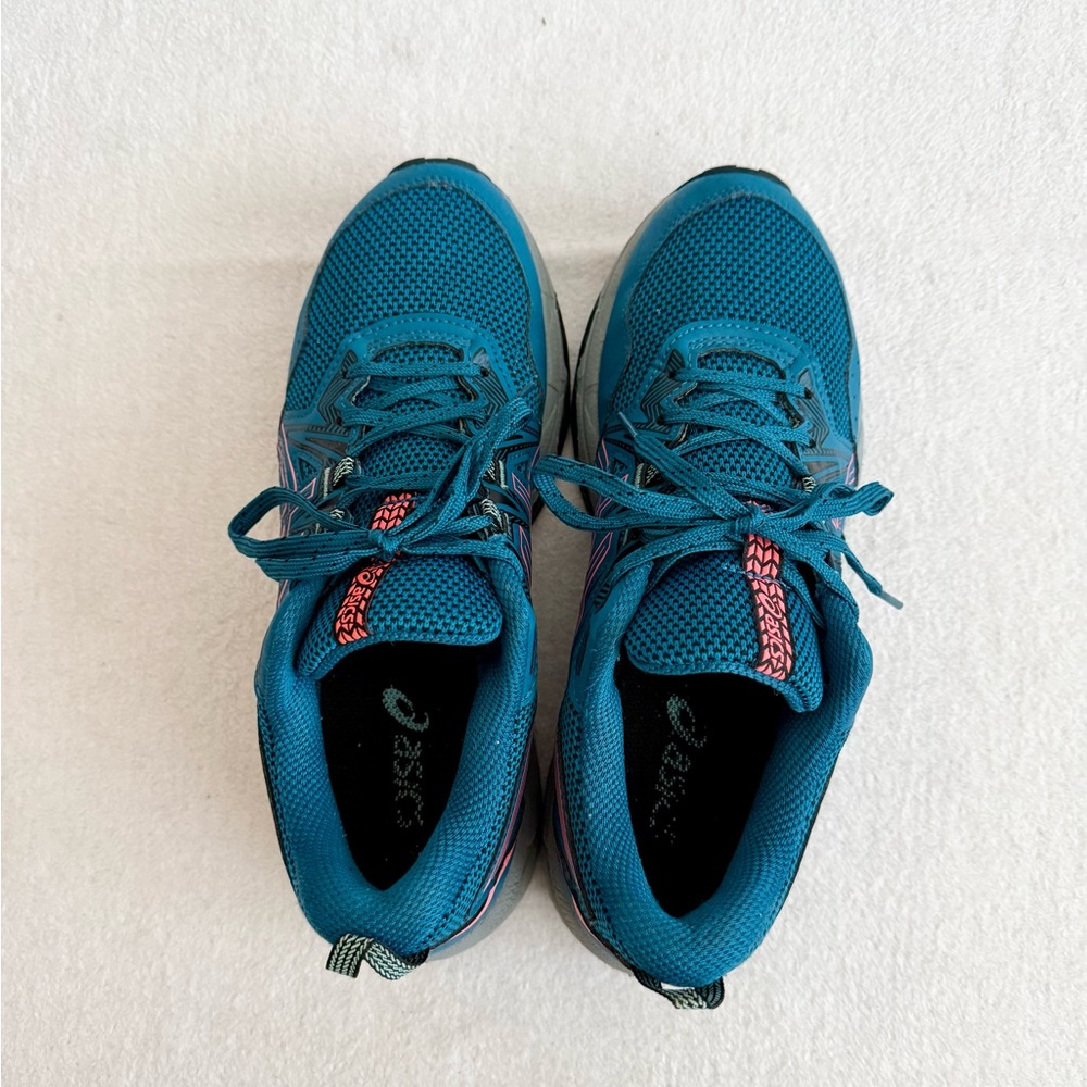 ASICS Women's Gel Venture 8 Teal Running Shoes Sneakers Size 8.5 - Picture 5 of 12